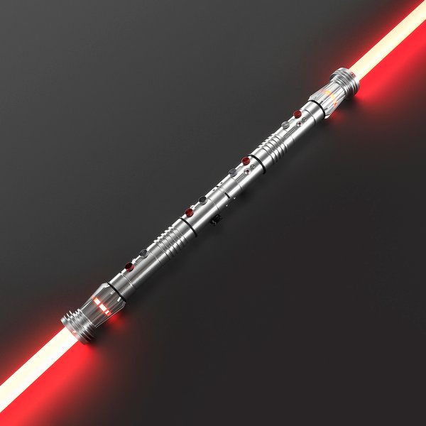 Darth Maul Lichtschwert zum Duellieren mit Unendlichem Farbwechsel, App-Steuerung, Bewegungssteuerung und Vielfältigen Soundeffekten