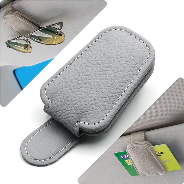 Car Magnetic Sunglasses Holders Universal Car Hanger Clip Glasses Mount Ticket Card Clip Eyeglasses Mount Car Visor Accessories