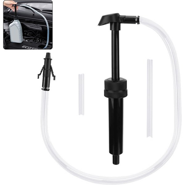 Fuel Oil Diesel Petrol Transfer Pump Hand Siphon Pump Liquid Syphon Manually Pressing for Auto Transmission Gasoline