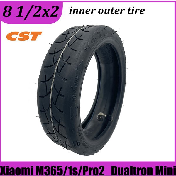 CST 8 1/2x2 pneu intérieur et tube extérieur pour xiaomi m365 / 1S / pro2 dualtron Mini scooter électrique pneu gonflable haute performance