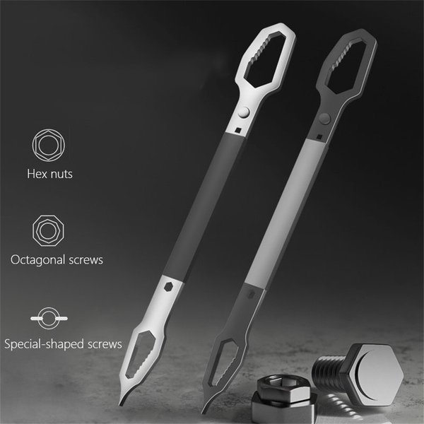 6-22mm Universal Torx Schlüssel Bord Einstellbare Doppel-kopf Torx Spanner Selbstspannende Gläser Schlüssel Mehrzweck hand Werkzeuge