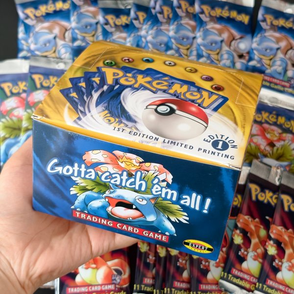 1 Box DIY Proxy Englische Basis 1. Auflage 1999 Venusaur Blastoise Charizard Mewtwo Spielkarten-Sammlung Spielzeug