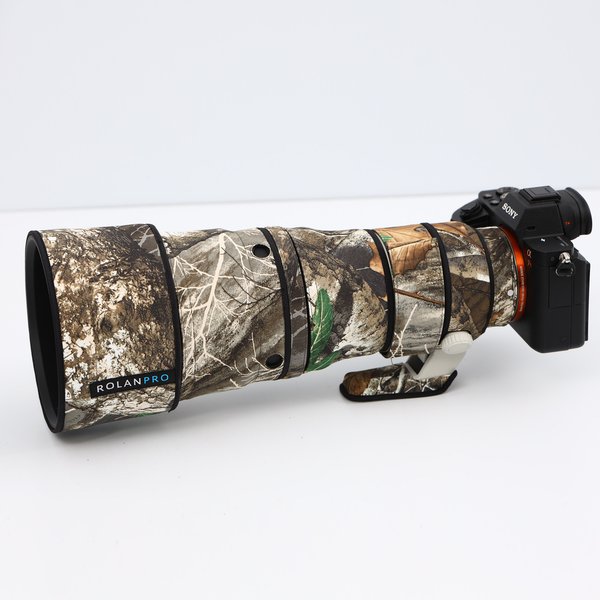 ROLANPRO Wasserdichter Objektivschutz für Sony FE 600mm F6.3 GM OSS Camo Regenschutz Schutzhülle SEL600F63GM Etui 600F6.3GM Stoff