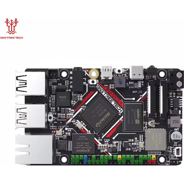 BIGTREETECH BTT PI 2 RK3566 Quad-core RAM 2GB ROM 32GB 2.4G WiFi 40Pin GPIO VS Raspberry PI pour pièces d'imprimante 3D Klipper bricolage