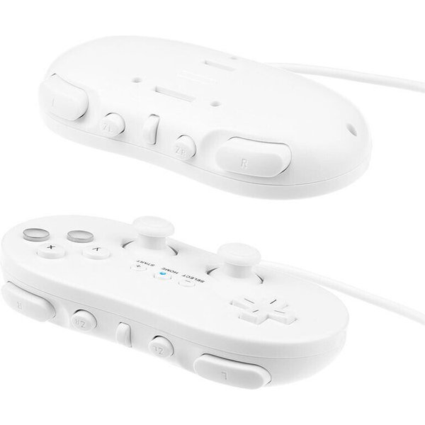Klassischer Kabelgebundener Controller Joystick Spielsteuerung für Wii/Wii U für Nintendo Wii/Wii U Fernbedienung Videospielkonsole