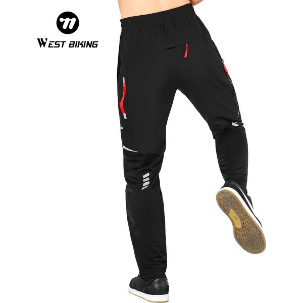 WEST BIKING pantalons de cyclisme printemps été pantalons de sport de plein air respirant confortable cyclisme pantalons de course hommes pantalons de vélo