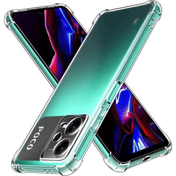 Coque de téléphone antichoc pour Poco F5 Pro F4 GT F3 X3 X5 Pro, coque arrière souple