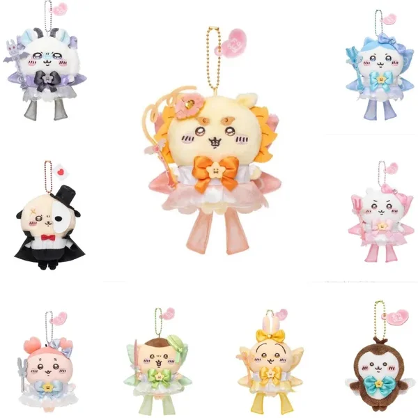 Neue Chiikawaed Super Magical Girl Plüschpuppe Selbstironische Bären-Serie Hachiware Usagi Momoka Plüschtier Mädchengeschenk