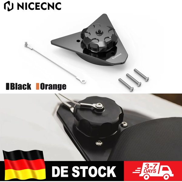 Für KTM 690 Enduro R SMC R 2008-2018 Motorrad-Tankdeckel Schlüsselloser Öl-Kraftstofftankdeckel 690 Enduro/R SMC/R 690 Enduro R
