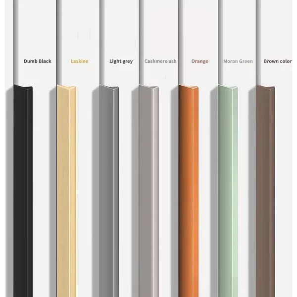 Poignées de meubles non perforées, couleur Morandi, tiroirs d'armoire minimalistes, armoires, poignées de porte, poignées de quincaillerie dissimulées
