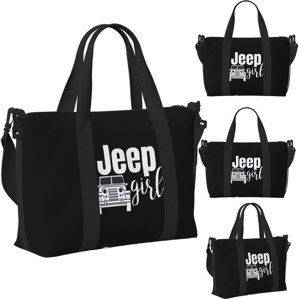 J-Jeep-S Mädchen-Strand-Reisetasche, große Kapazität, Tragetaschen für Fitnessstudio, Yoga, Damen, Einkaufen, Reisetasche, Umhängetasche