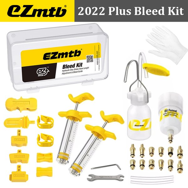 Ezmtb 2022 STD vélo frein à disque hydraulique Kit de purge d'huile outils pour SHIMANO/ SRAM/MAGURA/Avid/Campagnolo vtt frein de vélo de route