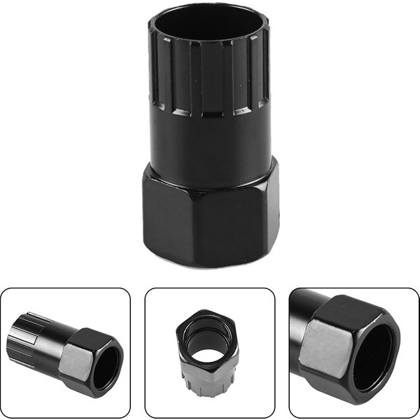 Bicycle Cassette Flywheel Lockring Removal Repair Tool Black Flywheel Locking Remover Tool Bicycle Accessories