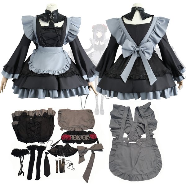 Costume de cosplay Marin Kitagawa, robe Shizuku Kuroe, My Dress-Up Darling, costume d'anime pour Halloween, Noël, carnaval, uniforme de jeu de rôle