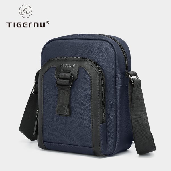 Tigernu Men Messenger Bags Men Oxford Bags Waterproof Shoulder Bag 7.9" iPad Mini Bag Men Travel Bag Crossbody Bags Elite Series
