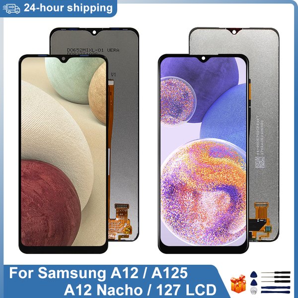 6,5 ”Für Samsung Galaxy A12 Display SM-A125F/DSN LCD Touch Screen Digitizer Für Galaxy A12 Nacho LCD SM-A127F/DSN SM-A127M