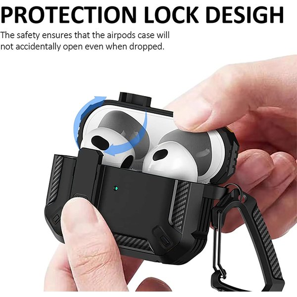 Carbon fibre Switch Cover for Airpods Pro 2 headset Case Airpod 3 2021 Shockproof Cover For Man Case for Airpods Pro 1 2 3 Case