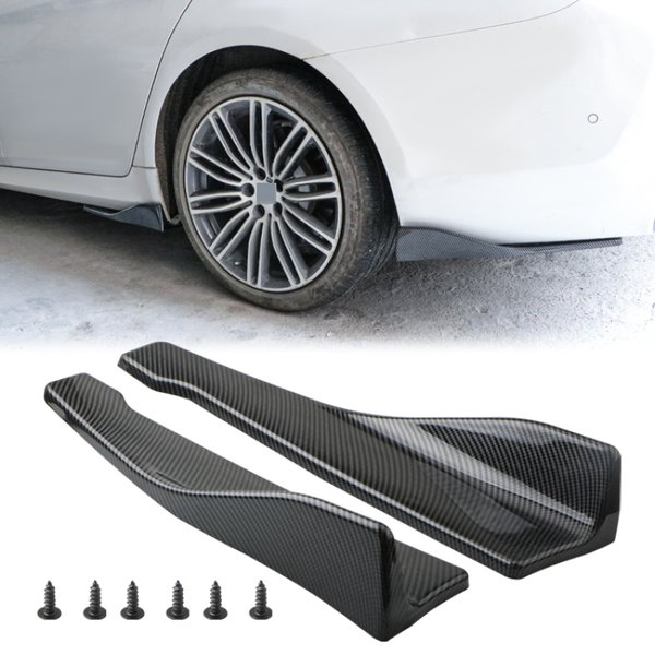 Jupe latérale universelle de 48CM de long pour pare-choc, séparateur de protection contre les rayures pour Audi, BMW E90, VW Golf 5 6, accessoires