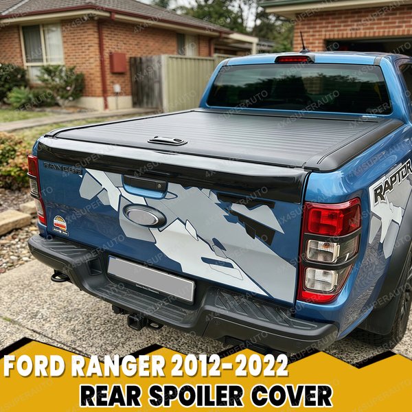 Heckspoilerabdeckung für Ford Ranger 2012-2022 T6 T7 T8 WILDTRAK Raptor XLT XL XLS Heckklappenabdeckung ABS-Schutz Zubehör