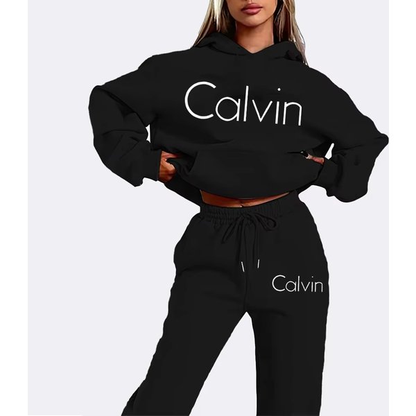 Sweat à capuche imprimé pour hommes et femmes, ensemble de survêtement 2 pièces, sweat-shirt décontracté à manches longues, tenue streetwear