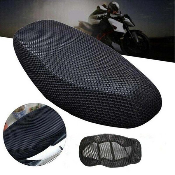 Motorcycle Accessories Motorcycle Cushion Seat Cover 3D Mesh Protectorl Anti-Slip Cushion Mesh Net Anti-skid Pad Mesh Seat Cover