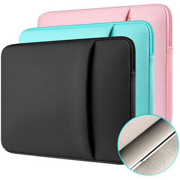 Juste colorée pour ordinateur portable Xiaomi, HP, Dell, Lenovo, étui pour ordinateur portable, universel, étanche, manchon souple, tourisme, fermeture éclair, poudres, housse pour ordinateur