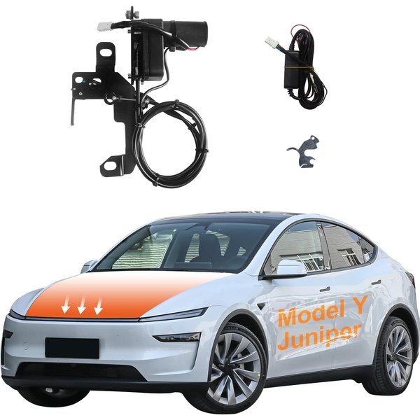 Coffre avant verrou électrique fermeture douce kit adaptation Tesla Model Y Juniper 2025 2026