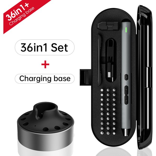 Jeu de tournevis électriques de précision, outils électriques 36 en 1, mini embouts magnétiques rechargeables, réparation de téléphones portables Xiaomi