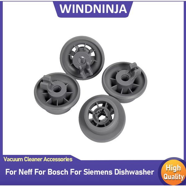Unterkorbrollen pour Geschirrspüler, passend pour Bosch, Neff, Siemens, Kenmore, Geschirrspüler-Besteckkorbrollen, Accessoire