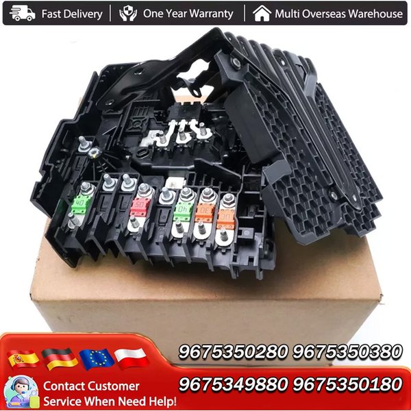 9675350280 9675350380 9675349880 JL06 Für Peugeot 308 408 308S 4008 Für Citroen C4 Picasso Schutzmanagement Generation Batterie-Manager Sicherungskasten Batterie-Manager Schutzeinheit BPGA