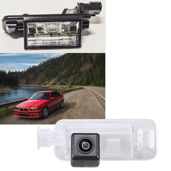 Caméra de recul HD CCD pour voiture, pour BMW série E36 3er 316i 316g 318is 323i 325i 328i 320i M3 Z3 1992-98