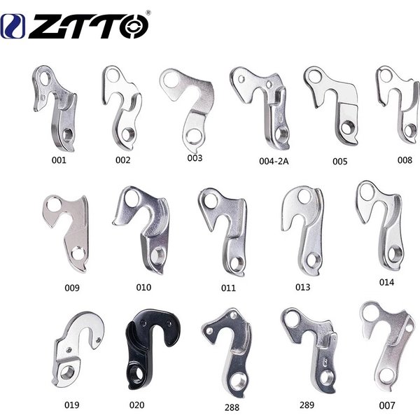 ZTTO MTB Road Bike Alloy Rear Derailleur Hanger Racing Cycling Mountain Frame Gear Tail Hook Universal Dropout Frame Tail Hook