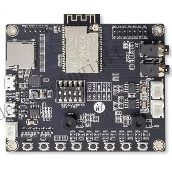 ESP32-Audio-Kit ESP32-A1S 4 MB oder 8 MB Dual-Antennen-WLAN+-Bluetooth-Modul mit seriellem ESP32-Port zum WLAN-Audiomodul