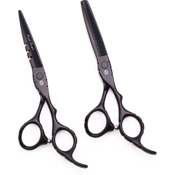 Professionelle Friseurschere 5,5" 6" JP Edelstahl Friseurschere Effilierschere Haarschere Haarschnitt Set Z1010