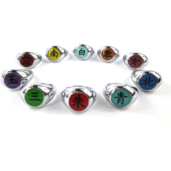 Bsarai Ninja Itachi Deidara Sasori Kakuzu Orochimaru Zetsu Hidan Kospy Ring