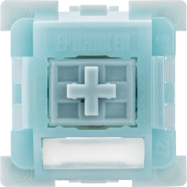 70 Stück EPOMAKER Creamy Jade Magnetische Schalter Vorgeschmierte Lineare Hall-Effekt-Schalter mit Lichtdiffusor für Magnetische Tastaturen