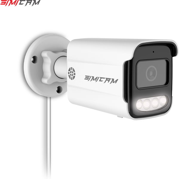 CCTV PoE IP-Sicherheitskamera im Freien, wasserdicht, 2-Wege-Audio, Farbnachtsicht, 4K, 8 MP, 5 MP, 4 MP, Überwachungskamera für Optionen