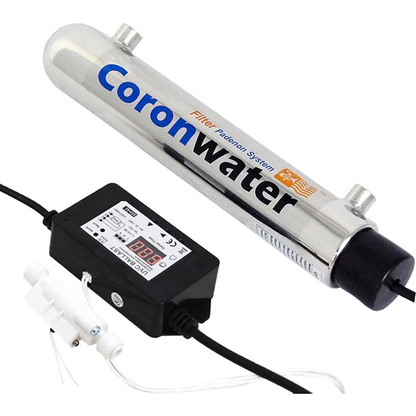 Coronwater 1 Gpm UV-Wasserfilter-Sterilisation mit Durchflussschalter für den Haushalt