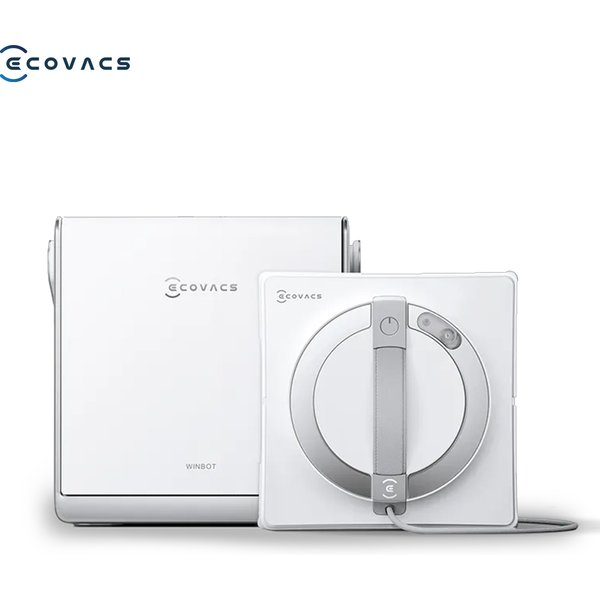 ECOVACS WINBOT W2 PRO OMNI Fensterreinigungsroboter, tragbar, multifunktionale Station, Ladung während der Arbeit, Dreifach-Sprühkopf