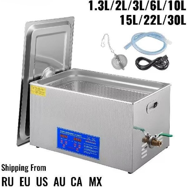 SucceBuy 1,3 l 2 l 3 l 6 l 10 l 15 l 22 l 30 l Ultraschallreiniger Lave-Dishes tragbare Waschmaschine Ultraschall Home Clean Appliances