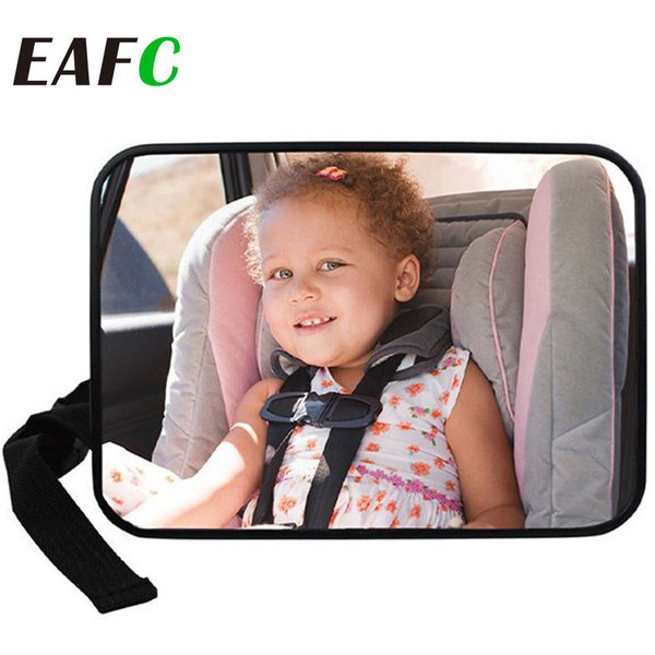 Car Safety Car Baby Mirror Safety Rearview Mirror Rear Seat Mirror Child Seat Headrest Mounting Mirror Safety Monitor Square