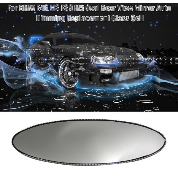 Ovale Rückspiegel Blends piegel Auto Dimmen Ersatz glas zelle für BMW E46 M3 E39 M5 hochwertiges Autozubehör