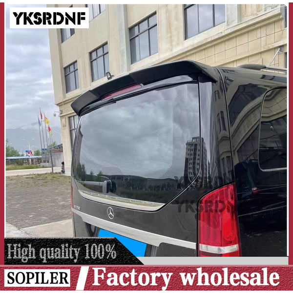 Pour 2016-2020 mercedes-benz Vito W447 V250 V260 accessoires réglage ailes extérieures Spoiler couvercle de coffre de voiture arrière en plastique ABS