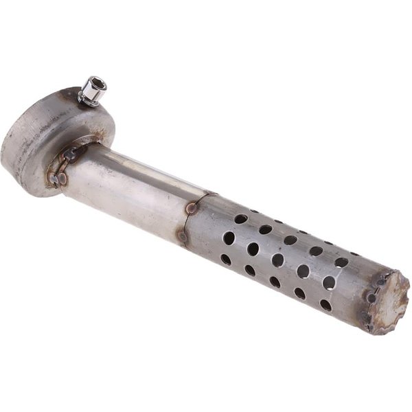 160mm Long Motorcycle Exhaust Can Angled Baffle 48mm