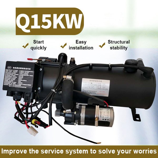 SIHAO 10KW Hochleistungs-Diesel-Wasser-Vorwärmer 12V 24V Universeller Fahrzeug-Kraftstoffheizer Auto-Motor-Kabinenheizgerät