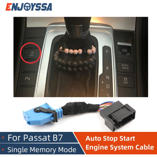 Stop Canceller Für Volkswagen Passat B7 Auto Automatische Start Stop Motor System Off Eliminator Gerät Control Sensor Stecker