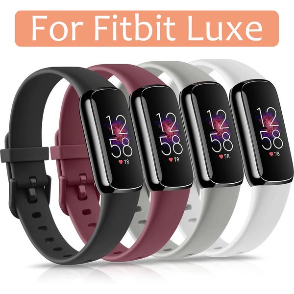 Sport Silicone Band For Fitbit Luxe Strap Soft Smart Watch Wristband Watchband Replacement belt For Fitbit Luxe Strap Accessorie