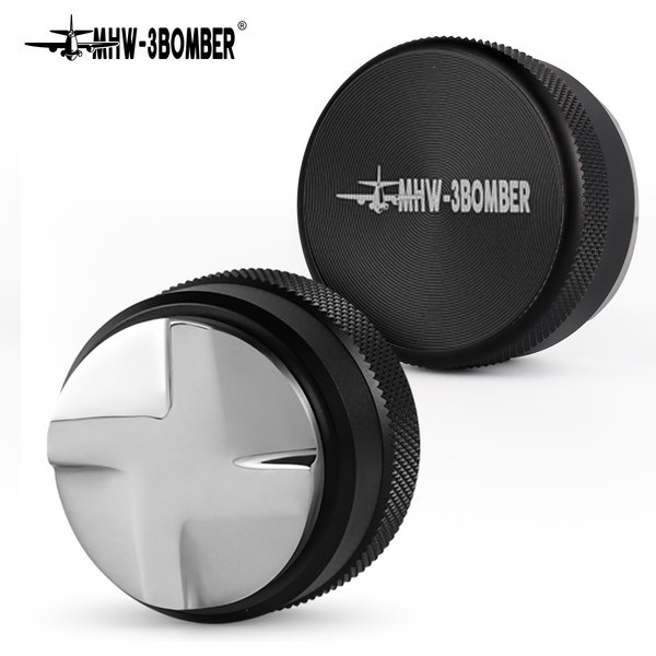 MHW-3BOMBER 51/53/58mm Coffee Distributor Espresso Make Tamping Professional Coffee Powder Press Hammer Barista Accessories