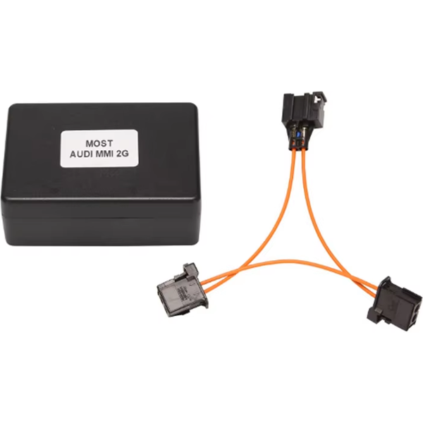 Uckazy für Audi A6 A7 A8 Q7 2005-2009 AUX Auto Optische Faser Neue Decoder Box Verstärker Adapter