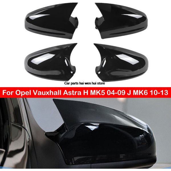 Do Opel Vauxhall Astra H MK5 2004-2009 J MK6 2010-2013 Naklejka na lusterko wsteczne Pokrywa lusterka bocznego Nakładka na skrzydło Zewnętrzne wykończenie obudowy drzwi